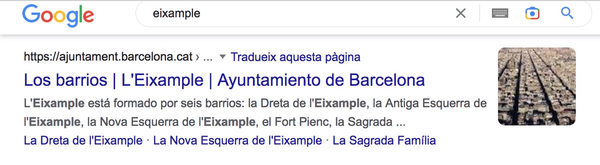 Això que Google ja et no mostri les cerques en cat per defecte tot i tenir-lo de preferent ja comença a fer pudor. No sé si @llenguacat, @softcatala o altres saben com hem de procedir (col·lectivament?). Mentrestant, sembla que tothom es pensa que és seu i ho pateix en silenci.