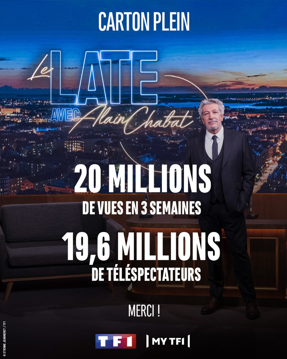 TF1's tweet photo. Merci ! https://t.co/vWPSlI0PI4