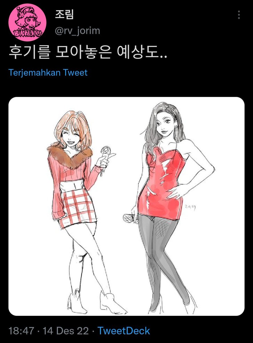 redvelfess's tweet photo. [rvf] gambaran kostum wenjoy dikonser SM. Katanya joy pake red dress latex. joy mama 2017 is back ???? 😲 https://t.co/TAU44yOnCz