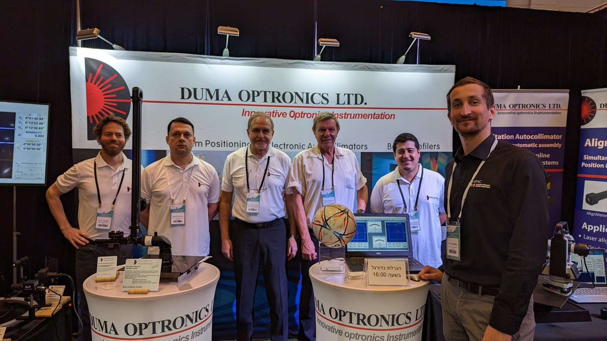 DOptronics's tweet photo. Duma Optronics participated at the Oasis8 Conference &amp; Show in Tel Aviv and the display booth was at the focal point of interest for many local customers and also hosted some EPIC delegation representatives, including event's participation organized by @EPICassoc https://t.co/7qyfFToP13