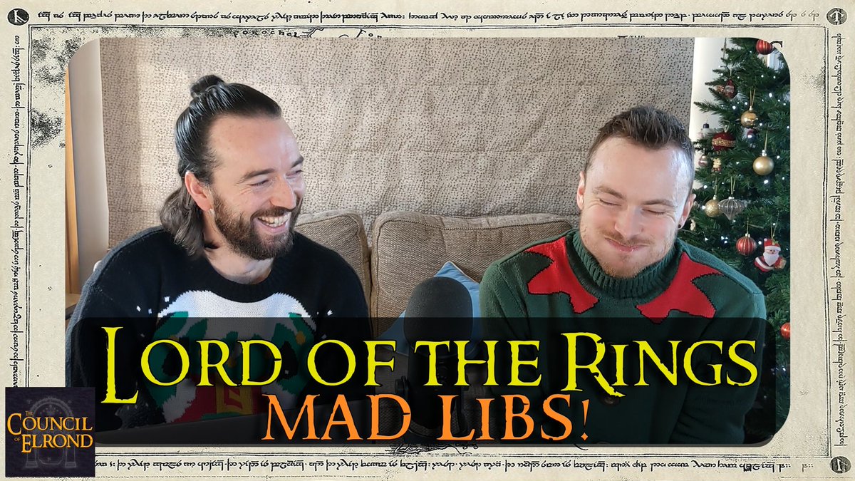 mellon_heads's tweet image. 🚨 NEW VIDEO 🚨

LOTR Mad Libs! 😂

Check out this hilarious game of Lord of the Rings themed Mad Libs! You're not going to want to miss it! 

👇🏼
youtu.be/WvjXm6Bag5g
☝🏼

#LordOfTheRings #Ringsofpower #madlibs #gandalf #trop #lotr #podcast