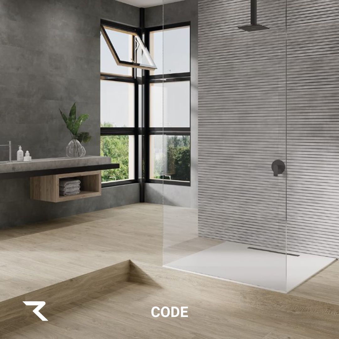 Code, revestimiento 33x100cm. 🔝
Inspirado en la apariencia del cemento, nuestra colección Code favorece la creación de espacios con un aire contemporáneo y minimalista. Representa la síntesis de técnica, vanguardia tecnológica e investigación estética.
