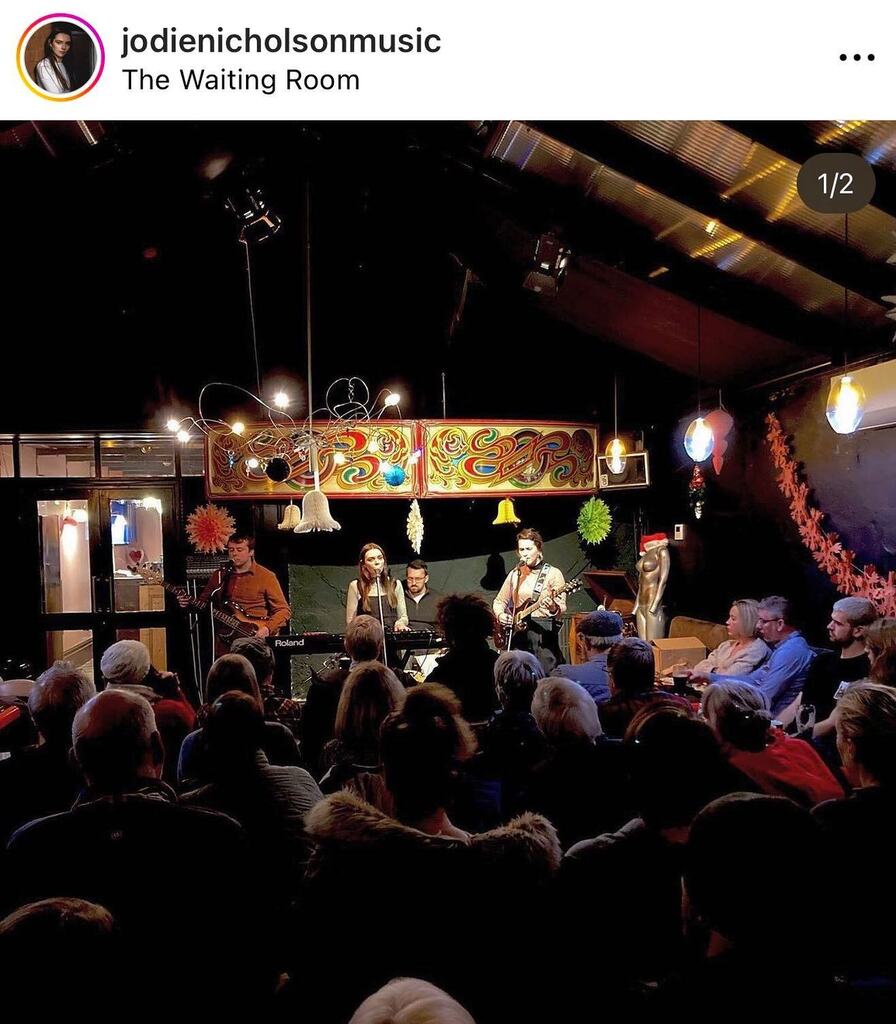 Here’s Jodie Nicholson at The Waiting Room last Sunday (grabbed from her insta) Big thanks to her and to Joe Ramsey. Look out for our special festive bakery day this Saturday - next door at vvroom #livemusic #vegetarian #eaglescliffe #craftbakery #Eaglescliffe #WaitingRoomEAG