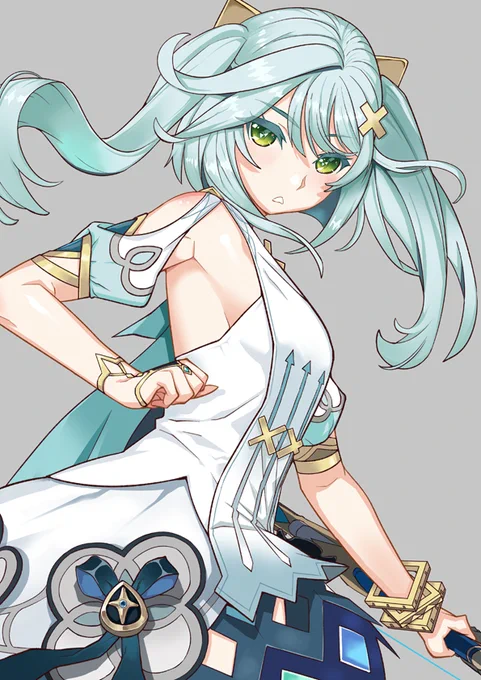 最近お気に入りのファルザンちゃんを描きました#原神 #GenshinImpact 