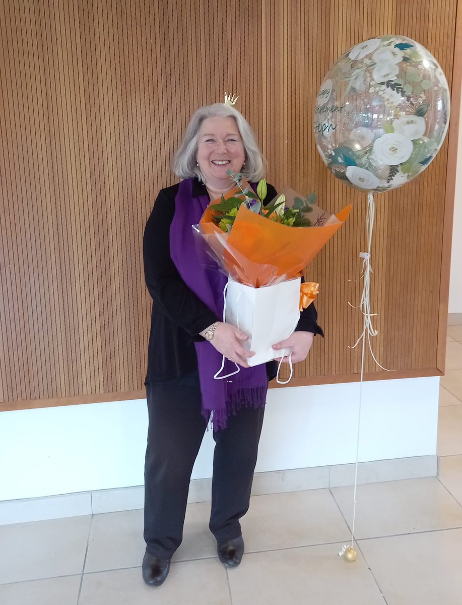This month the Department of Enterprise and Business Innovation (DEBI) hosted a lunch to celebrate the retirement of Stephanie Bell, the longest serving member of <a href="/BordersCollege/">𝗕𝗼𝗿𝗱𝗲𝗿𝘀 𝗖𝗼𝗹𝗹𝗲𝗴𝗲</a> staff.

Click here to read the full story buff.ly/3WibYpq