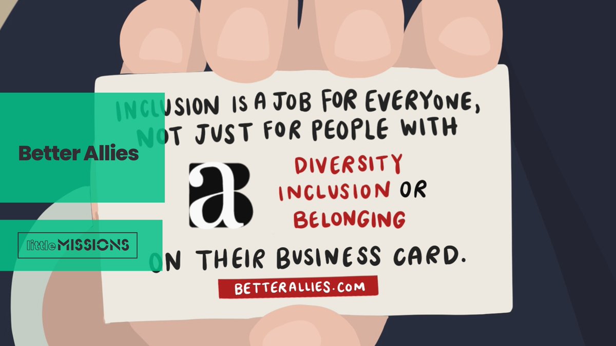 mymissiondrive's tweet photo. 🚀 Little Missions has lift off! 

Check out our new twice weekly short read, where we share our marketing tips and news. 

This week’s piece is about @BetterAllies, and the everyday actions you can take to create a kinder, more inclusive workplace.

https://t.co/rsoLDqwQbP https://t.co/3JKeaW8Ewj
