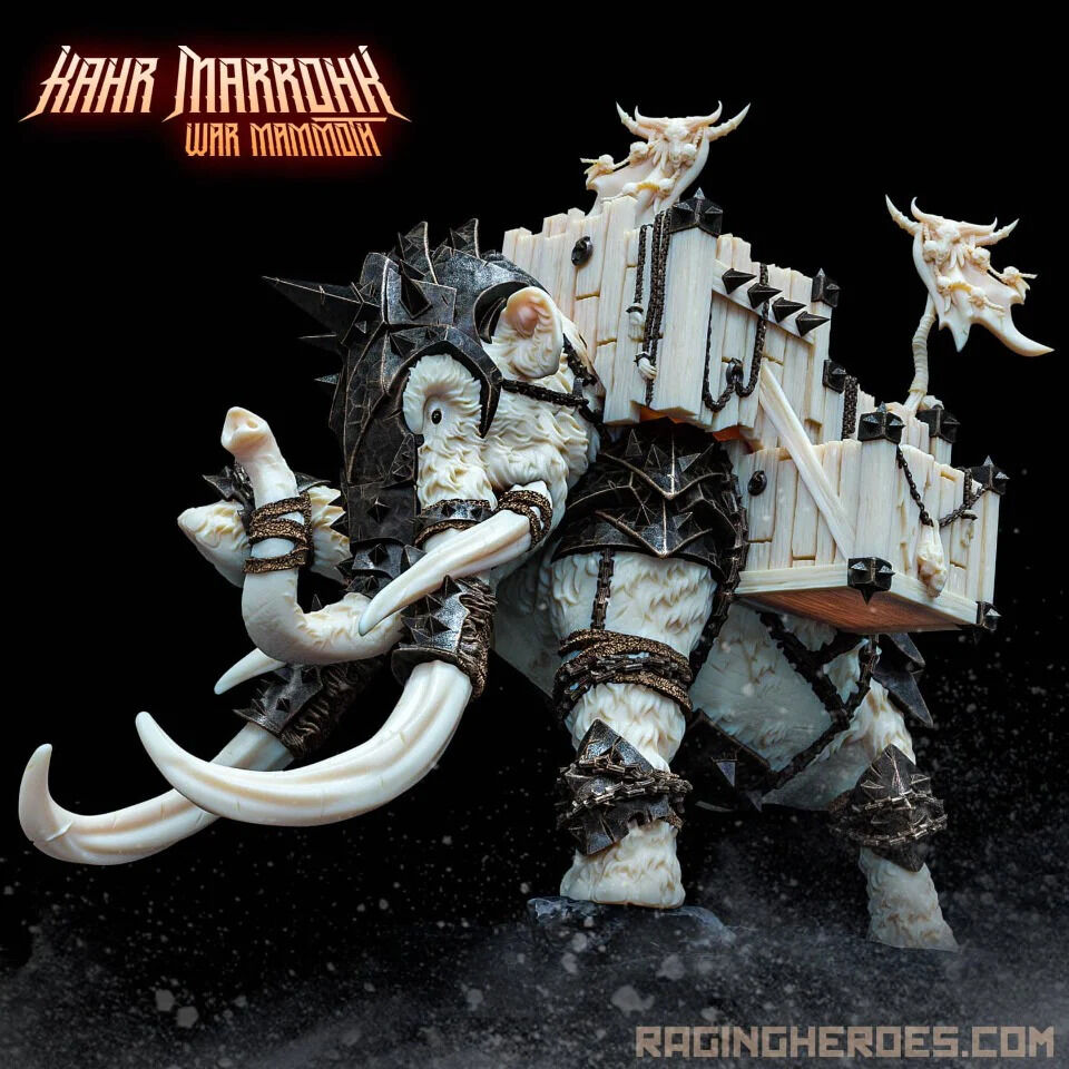 ragingheroes's tweet photo. Kahr is an unstoppable war mammoth: https://t.co/nIAw2L7DFX
#ragingheroes #mammoth #woolymammoth #largescale #giantmodels #miniatures #bigelephant #miniaturepainting #minipainting #ttrpg #AoS #fantasywargame #wargame #mightybeast #beast #beastmode #fight #warrior #barbarian #rpg https://t.co/IngnXc3Lw1