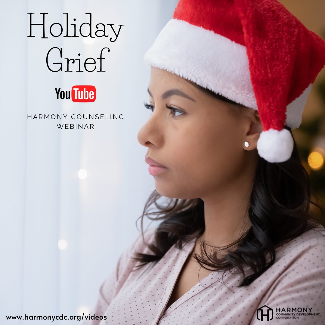 HarmonyCDC's tweet photo. The Holidays Are Often Thought Of As Joyful Times Of The Year, But They Can Be Difficult. If You Are Suffering With The Loss Of A Loved One, tune in as we honor them this holiday season. https://t.co/TpqANkabr1

Don't forget to subscribe to our YouTube channel! https://t.co/oc5TTBzicf