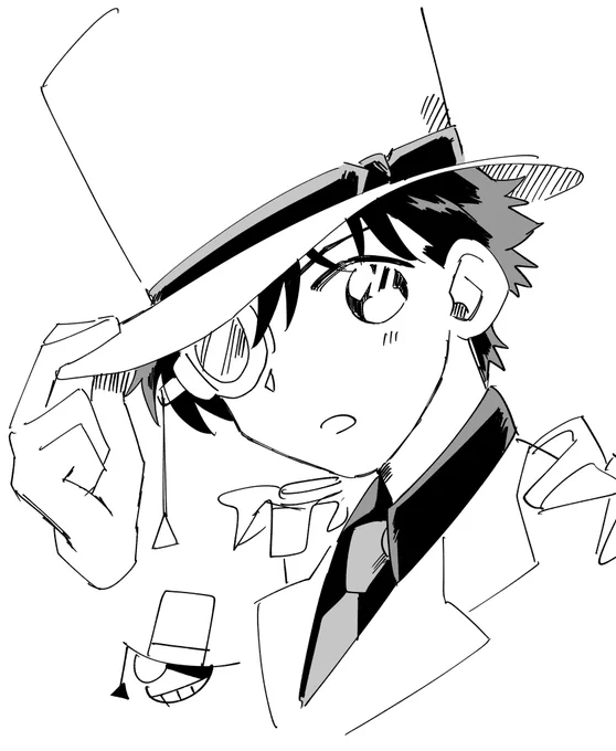 怪盗キッド描いてみました⭐︎ 