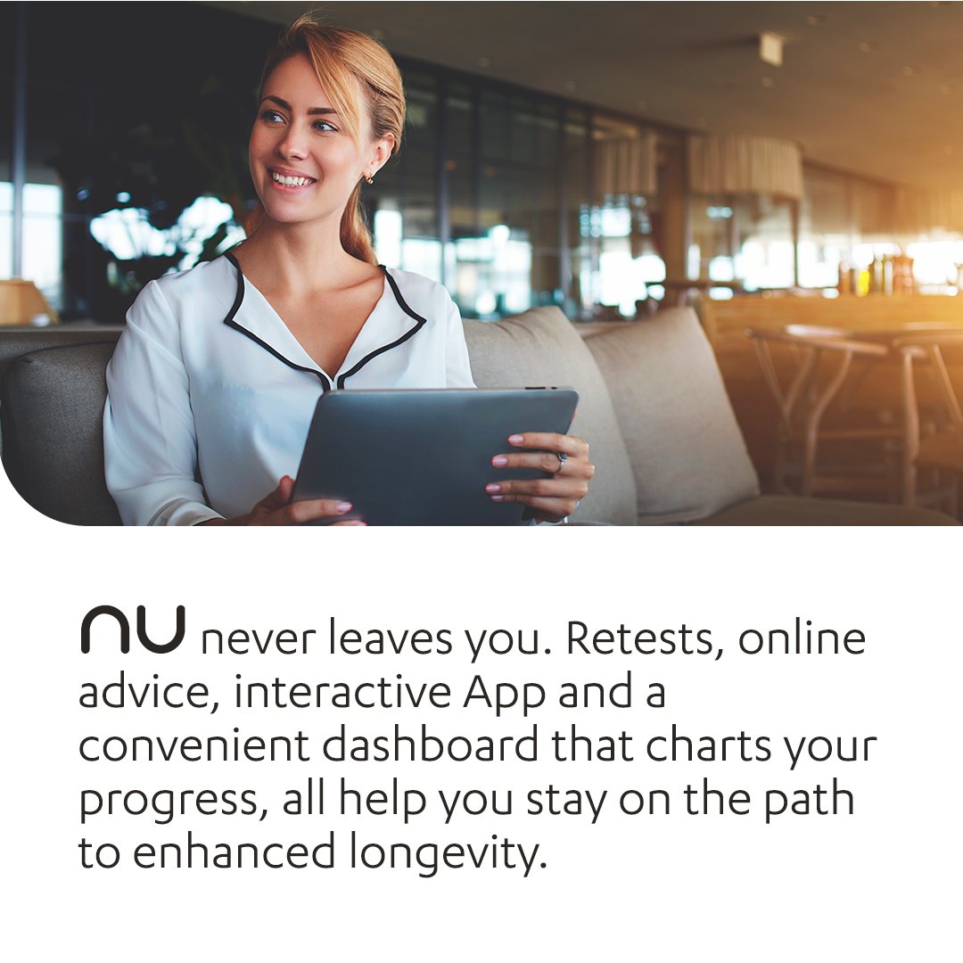 LongLiveNu's tweet photo. NU is with you. NU is a process for life -literally. Our involvement doesn’t end once we have analysed your unique biology. Your journey is backed by us as you embrace a new you moving forward into a life of healthy longevity.

#ItsGoodToNU #LongLiveNU https://t.co/8upf7CCwtA