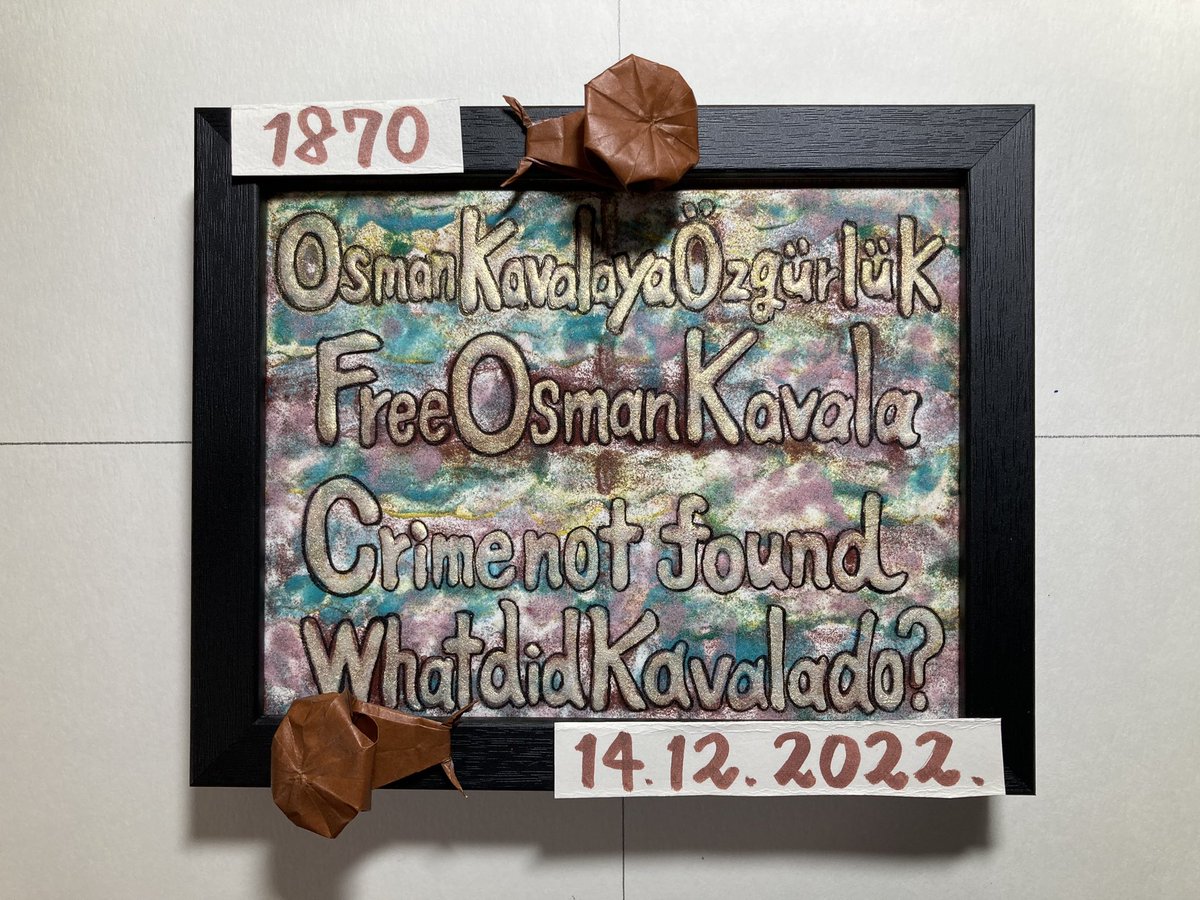 不当に勾留されている全ての人が
釈放されますように。

I pray that Osman Kavala will be able to return to his family.

14.12.2022.

#Freethemall 

#トルコ  #オスマンカバラ 
#freeosmankavala #osmankavalayaözgürlük #whatdidkavalado