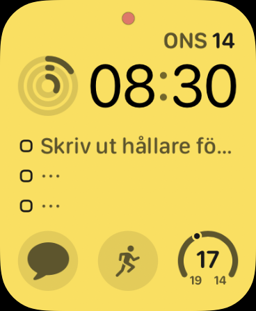 lacke's tweet photo. I'm quite surprised that the complication for temperature doesn't support ”below zero" degrees properly on the #Apple Watch. It should be -17°C, not 17°C. https://t.co/PG2KDWcaDM