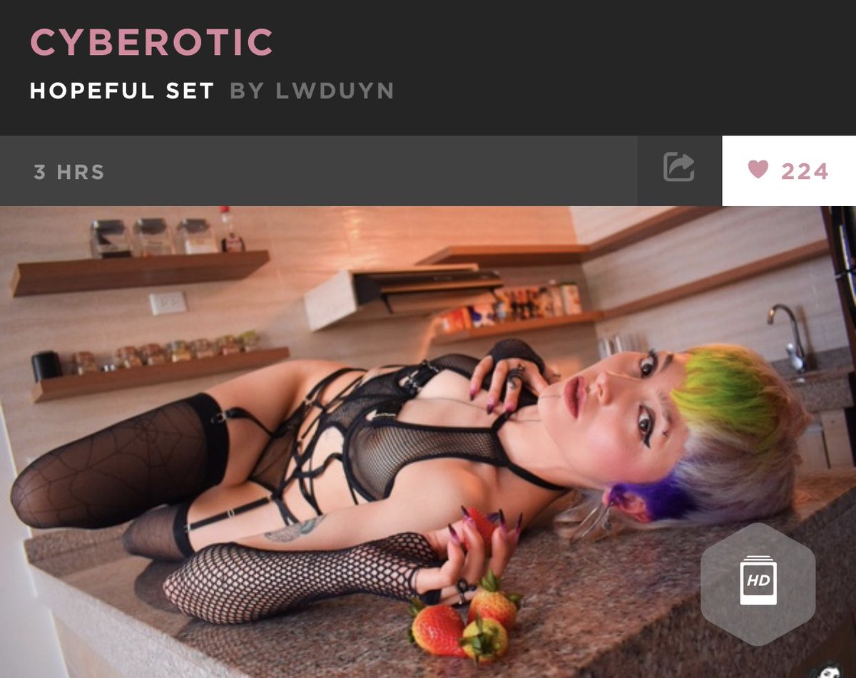 spankyobhc's tweet photo. 💕💕 The always beautiful Cyberotic has a new set out on https://t.co/rIOlsQEJVH called “Strawberry Fun“. If the you are a member head on over &amp; give this set all the love. Let’s help her go Pink!! @suicidegirls @BatCyberotic 📸 @Lwduyn 💕💕 https://t.co/NeDWdtmZHj