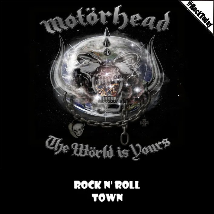 RockNRollTown's tweet photo. #RockToday
📅 14/12/2010 📅
Οι @myMotorhead 🤘🏻 κυκλοφορούν το album "The Wörld Is Yours" 💿.
#RnRT #Towners #Motorhead #TheWorldIsYours #Album #Release #MotorheadFans #HeavyMetal #RockNRoll #SpeedMetal #Music #MusicHistory #TodayInRock #TodayInMetal #TodayInMusic https://t.co/TuvmDB5cmc