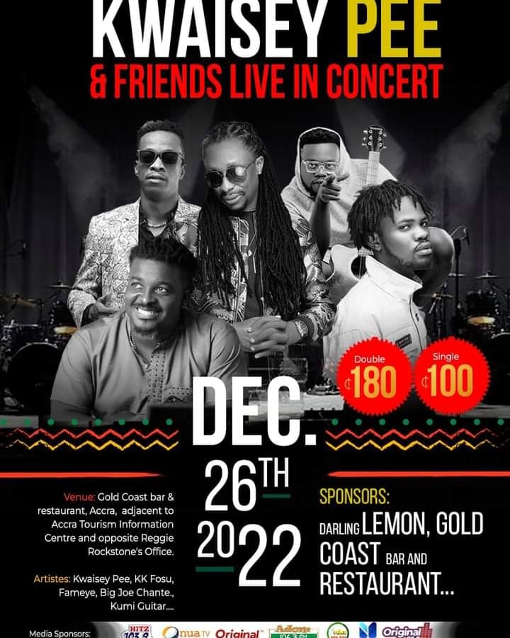 bigjoechante1's tweet photo. Kindly save the Date 26th December 2022
#Bigjoechante will live in Concert with #Kwaisey Pee https://t.co/7F4WaxkfFK