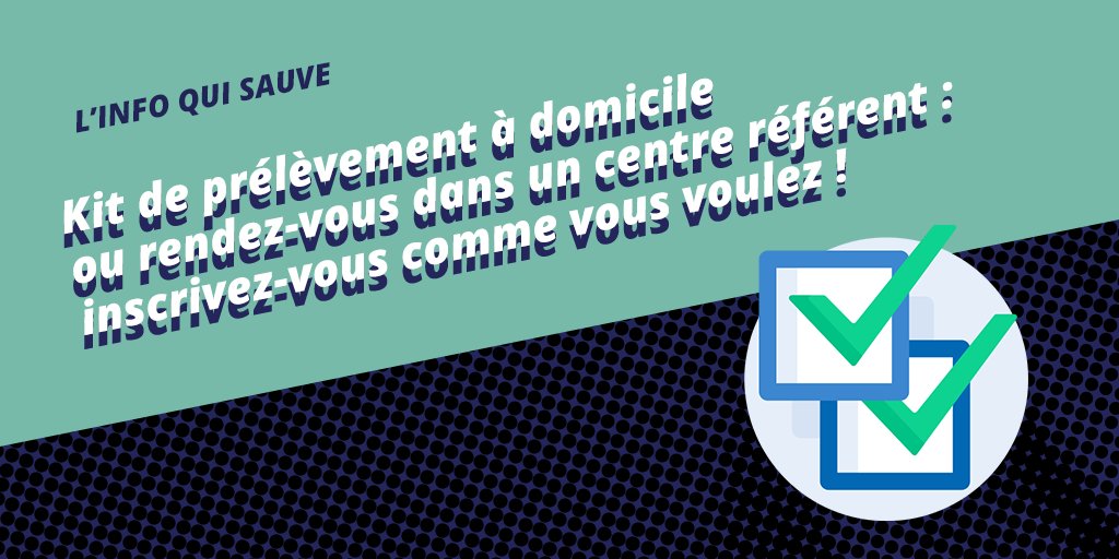 Lors de votre demande d'inscription, vous pouvez choisir : 

🔸 de recevoir à domicile un dossier avec kit salivaire à nous retourner.
🔸d'aller dans un centre référent sur rdv pour un entretien médical et une prise de sang.

L'important, c'est d'aller au bout de la démarche ✌️