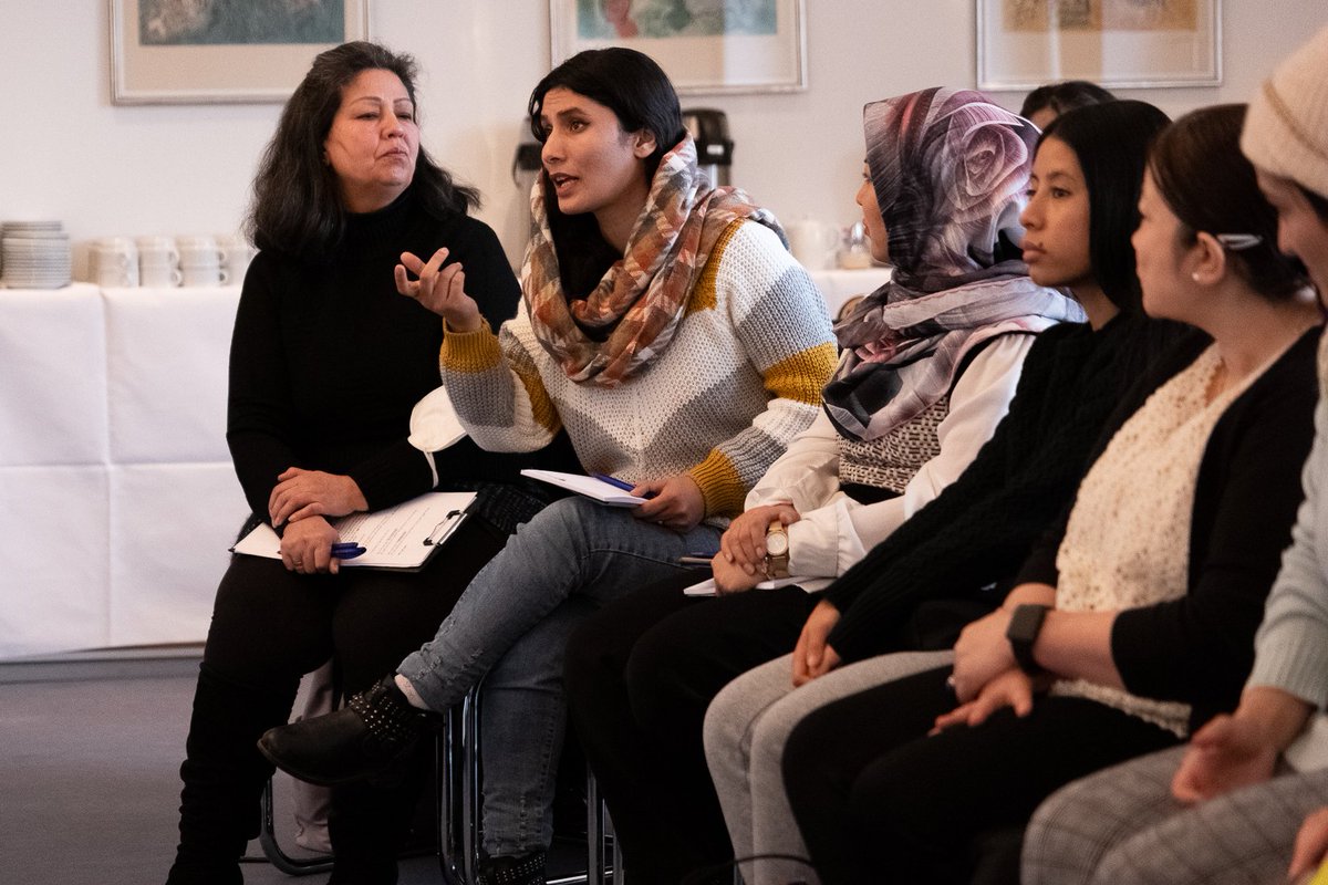 PAOrtskraft's tweet photo. Einblicke in unsere erste #Frauenkonferenz.

Wir freuen uns über die große Anzahl an Teilnehmerinnen, die vergangenes Wochenende ihre Sorgen und Probleme mit uns geteilt haben und mit denen wir gemeinsam in Workshops über den Tag verteilt zusammenarbeiten konnten. https://t.co/ygIG5nO3Zl