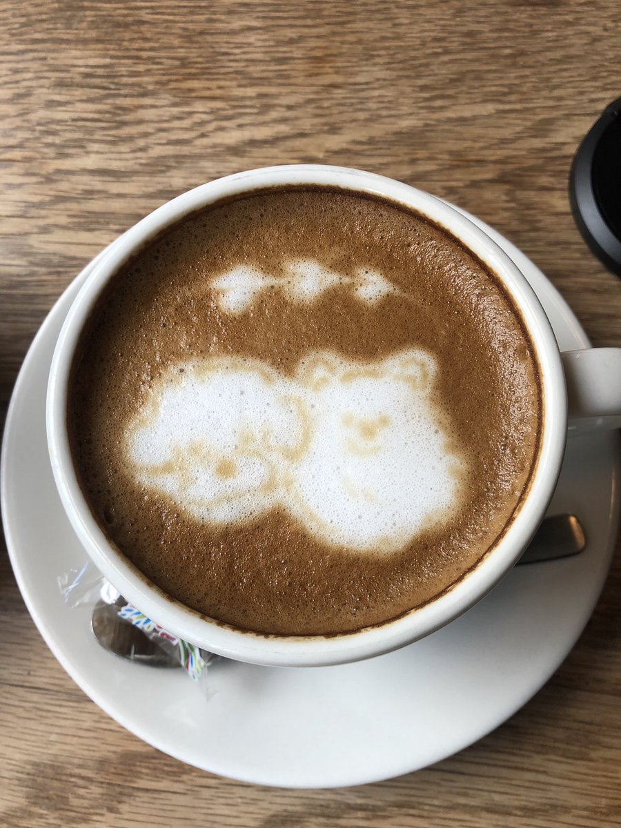 pyonsukeponta's tweet photo. カフェアートしてもらった🥰❤️❤️#カフェアート　#カフェ　#白金��　#ポメラニアン　#プードル　#ランチ https://t.co/XFwh2oJ7EQ