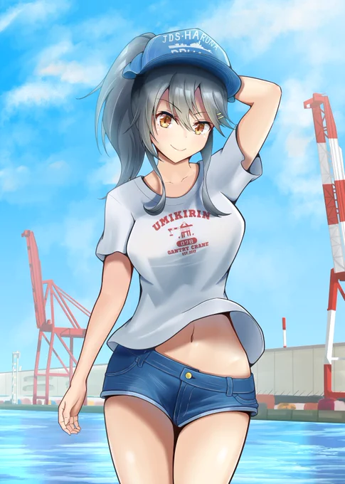 進水日記念の榛名これくしょん!#お前ら艦これの最初の推し誰だよ#榛名進水日 #艦これ 