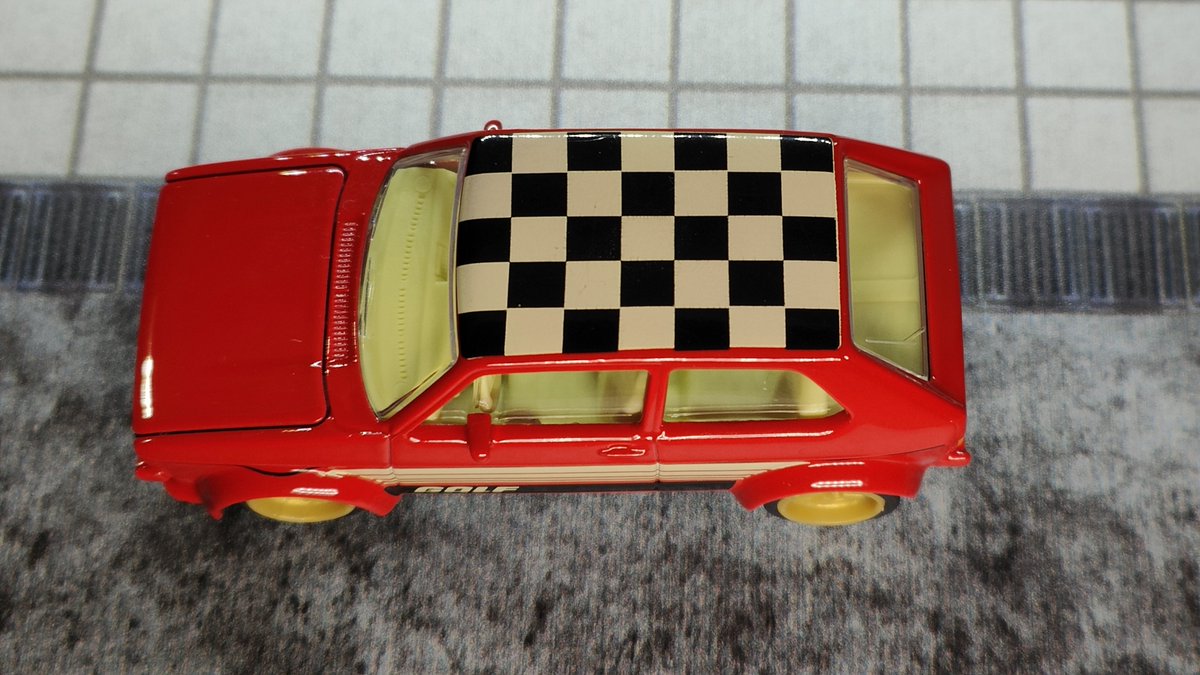 DiecastFan3's tweet photo. Marque : #Majorette
Nom : Volkswagen Golf GTi (Mk I)
Échelle : 1/52
Date de sortie : 2022

#DieCast #miniature #Volkswagen #VolkswagenGolf #VolkswagenGolfGTI #VolkswagenGolfGTIMk1 #Golf #GolfGTI #GolfGTIMk1 #VolkswagenGolfMk1 #GolfMk1 https://t.co/m3FixTZUXi