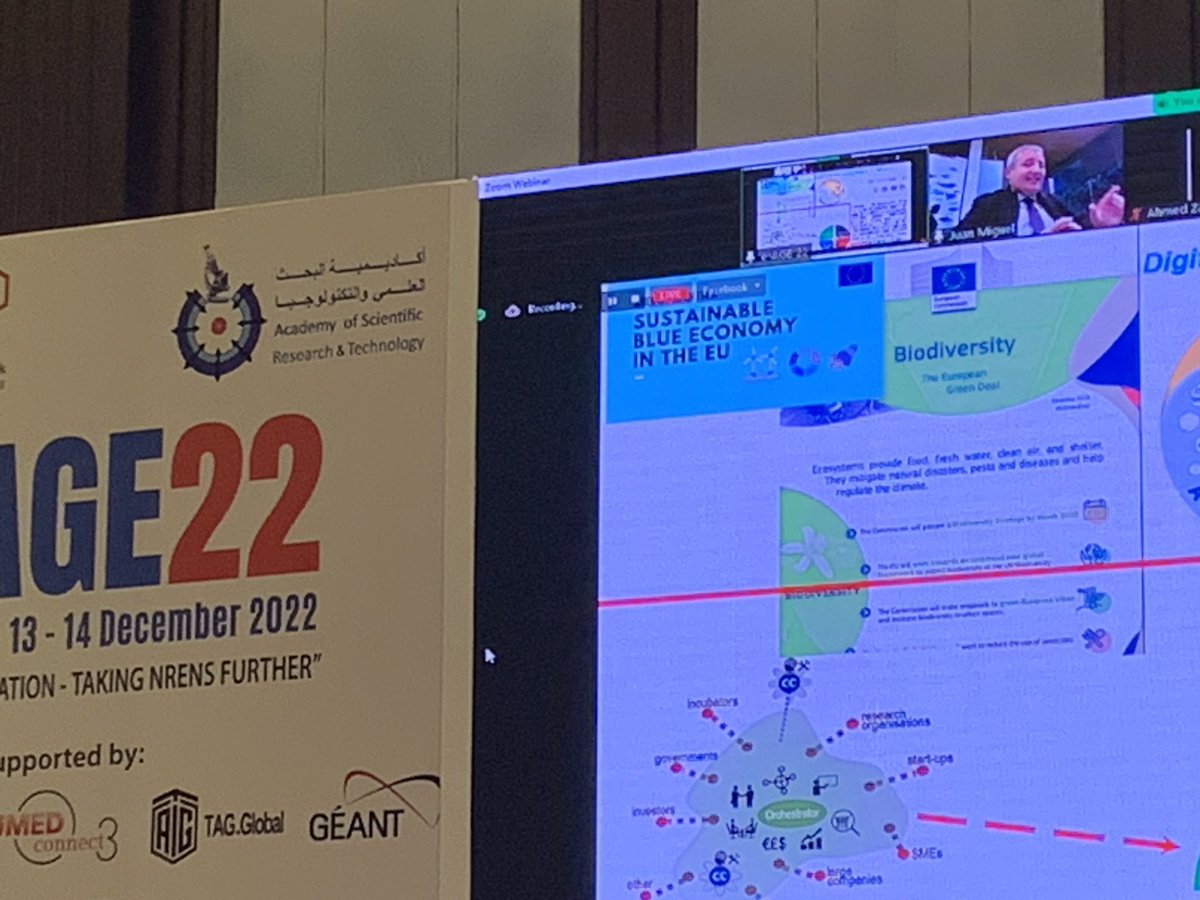 helga_spitaler's tweet photo. “We cannot achieve #biodiversity and @UN_SDG goals without #FAIR data” - Juan Miguel González-Aranda from @LifeWatchERIC joining #eAGE22 remotely. https://t.co/0mNMPo3cuN
