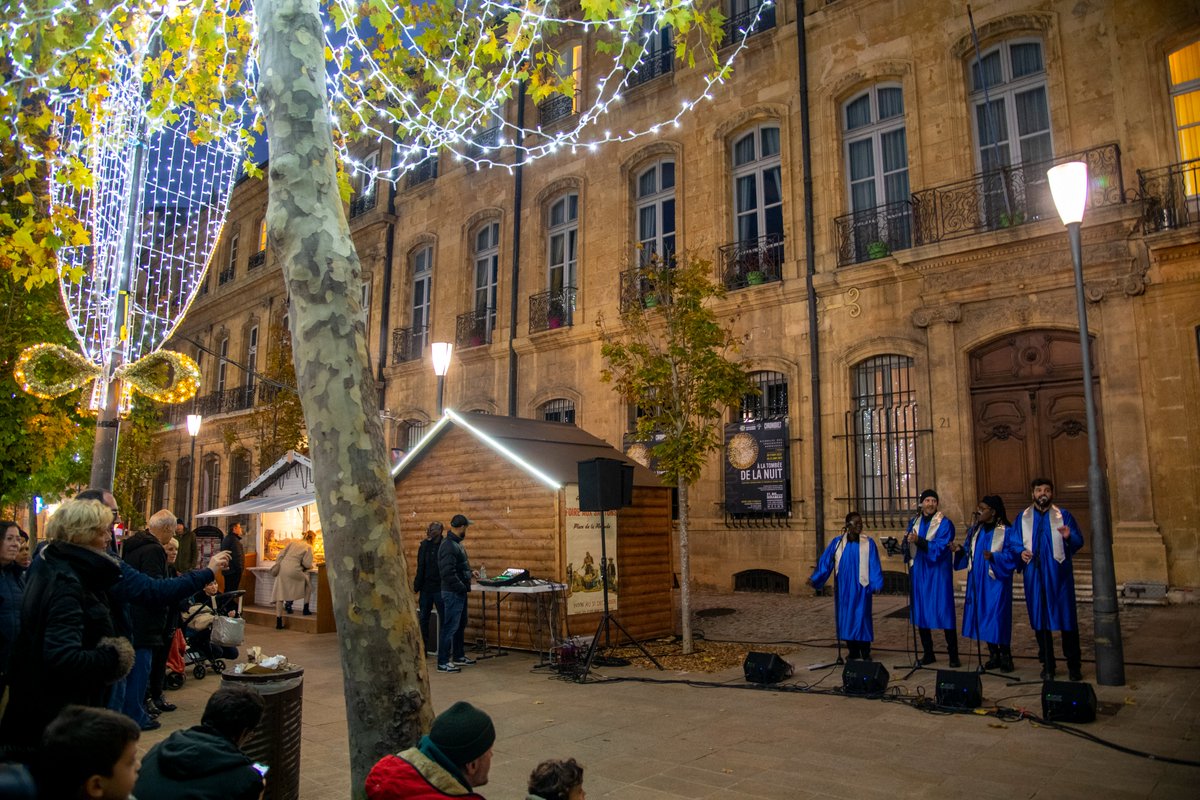 aixmaville's tweet photo. [ NOËL ]
Pour les fêtes de fin d'année, venez profiter de chants de gospel sur le cours Mirabeau. Prochain rendez-vous le 24 décembre à partir de 15h 🤩 https://t.co/79YFmj2k7p