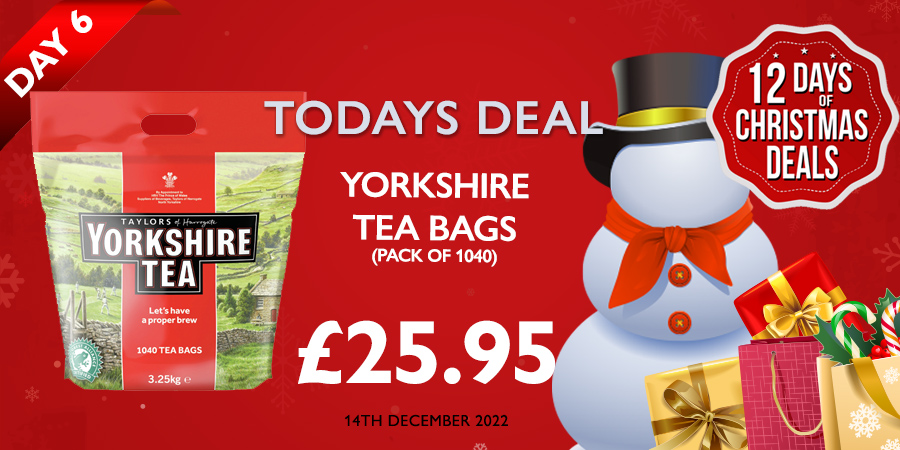 Yorkshire Tea (1040 Tea Bags)