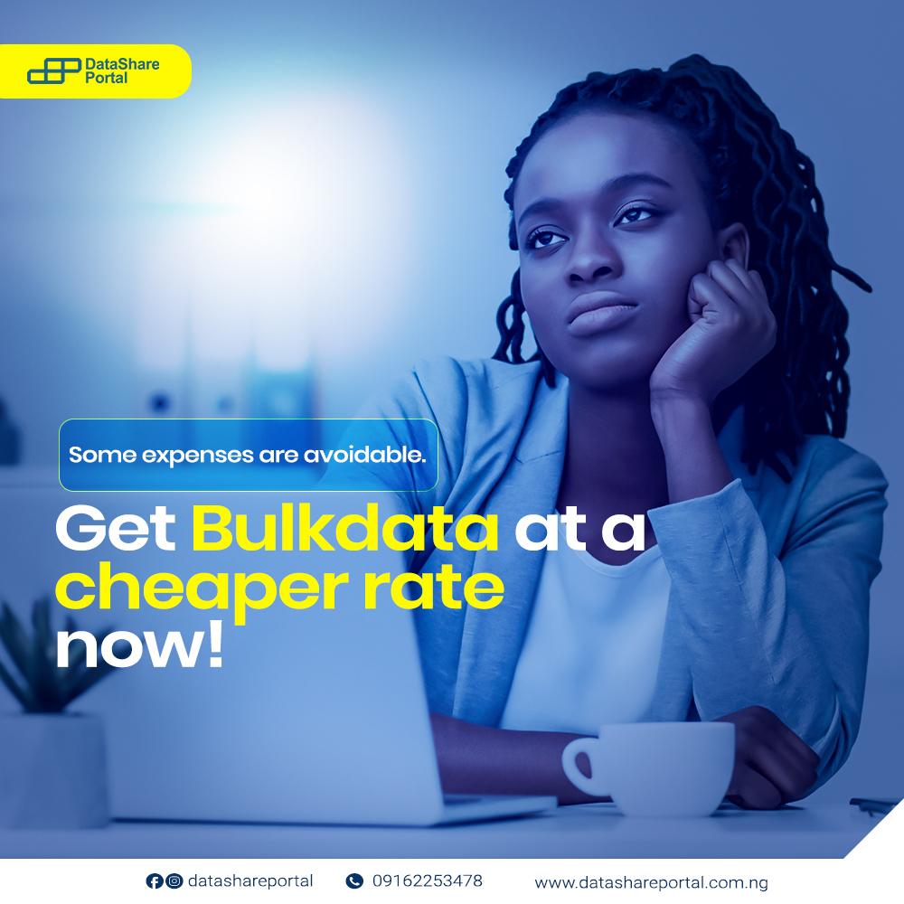 conceptdelapaix's tweet image. Say NO MORE, our Bulk Data Plan is affordable.
Stay connected!!!

#bulkdatanigeria #bulkdata #bulk #foryourbusiness #foryou #business #FIFAWorldCupQatar2022 #explorepage