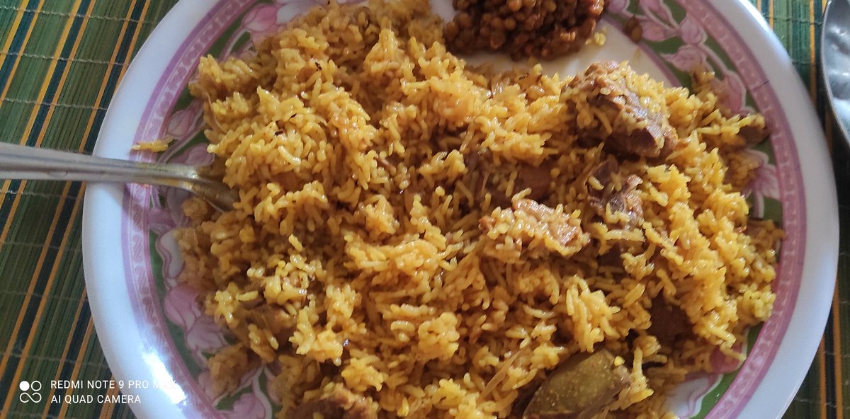 realmeramukaka's tweet photo. When you reach home to this delicious!
Some consolation for the torcher beared.

#Muttonpulav https://t.co/4a4Glq96DJ