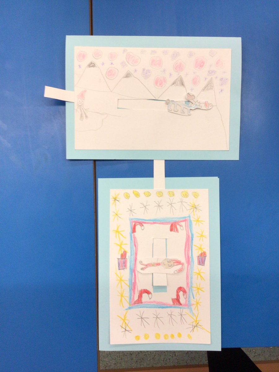 CSGSchool's tweet photo. Year 2 have designed and made moving Christmas cards #christmas #design #education https://t.co/Eyfc6H5D0c