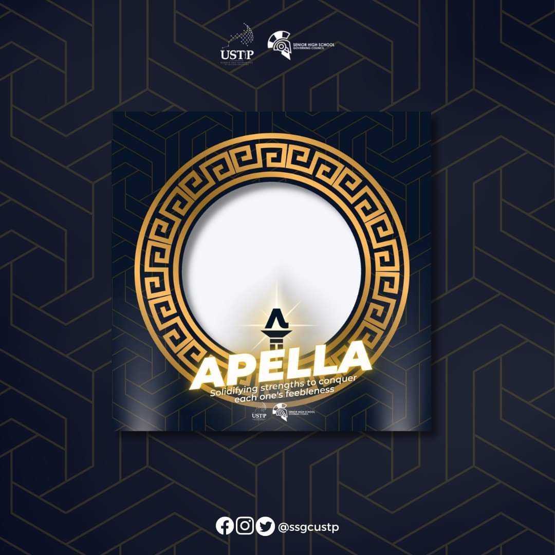 ssgcustp's tweet photo. Helms up, Spartans! The hype is on!
You may now use the Official Frame for Apella: An SSGC General Assembly through the link below.
Together, let us continue to gear up for a greater future!
Twibbonize Link: https://t.co/USqrPuElGX
#ssgcisback
#ssgcustp https://t.co/fceOcCWwBk