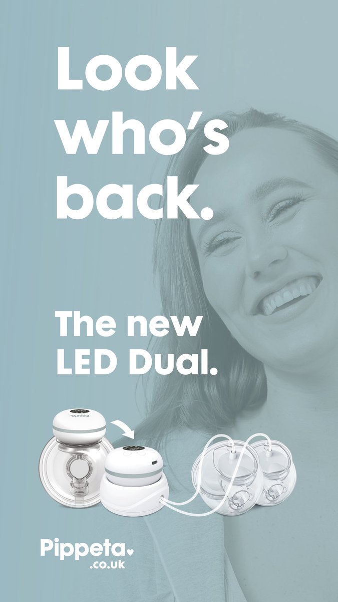 Oh Yeah.. the New dual is back! #handsfreebreastpump #breastpump #breastmilk #breastisbest #babymilk #mypippeta #pippeta #weaning #babyledweaning #brand #mother #ukmother #ukmom #mothercare #boots #midwife #labour #pregnant #preggers #babybumo #baby #newborn