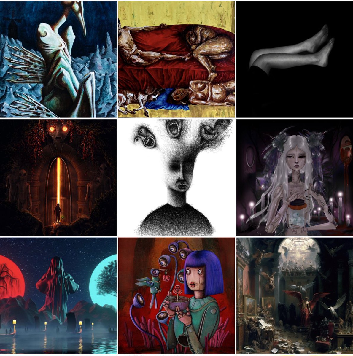 Monartii's tweet photo. Gm #NFTsCommunity 

I collected these wonderful arts yesterday

I am honored to have these pieces in my collection

@AmirRahatiarts
@mahini_masoud
@Sueartens 
@neemart34 
@Armnlll 
@shaqa_yeq_art 
@NimaNikar
@FereshtehFarma3
@Saeedshmhmdi
#KatoKrew #ArtistOnTwitter #NABU https://t.co/QWPm91zQCh