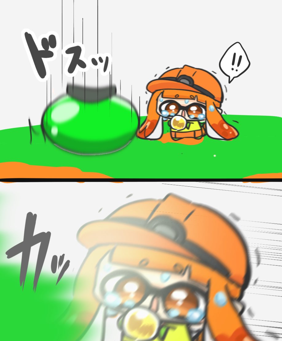 #Splatoon3
どうにもならない時のバクダン 