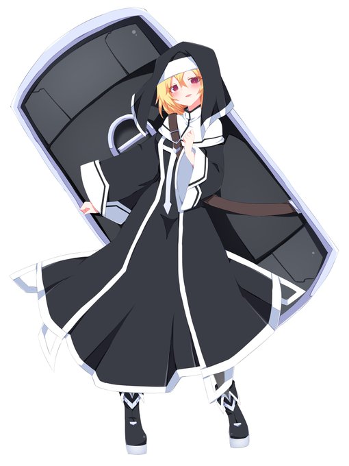 D&amp;Dで使ってるクレリックのアリステラ新verの立ち絵です 