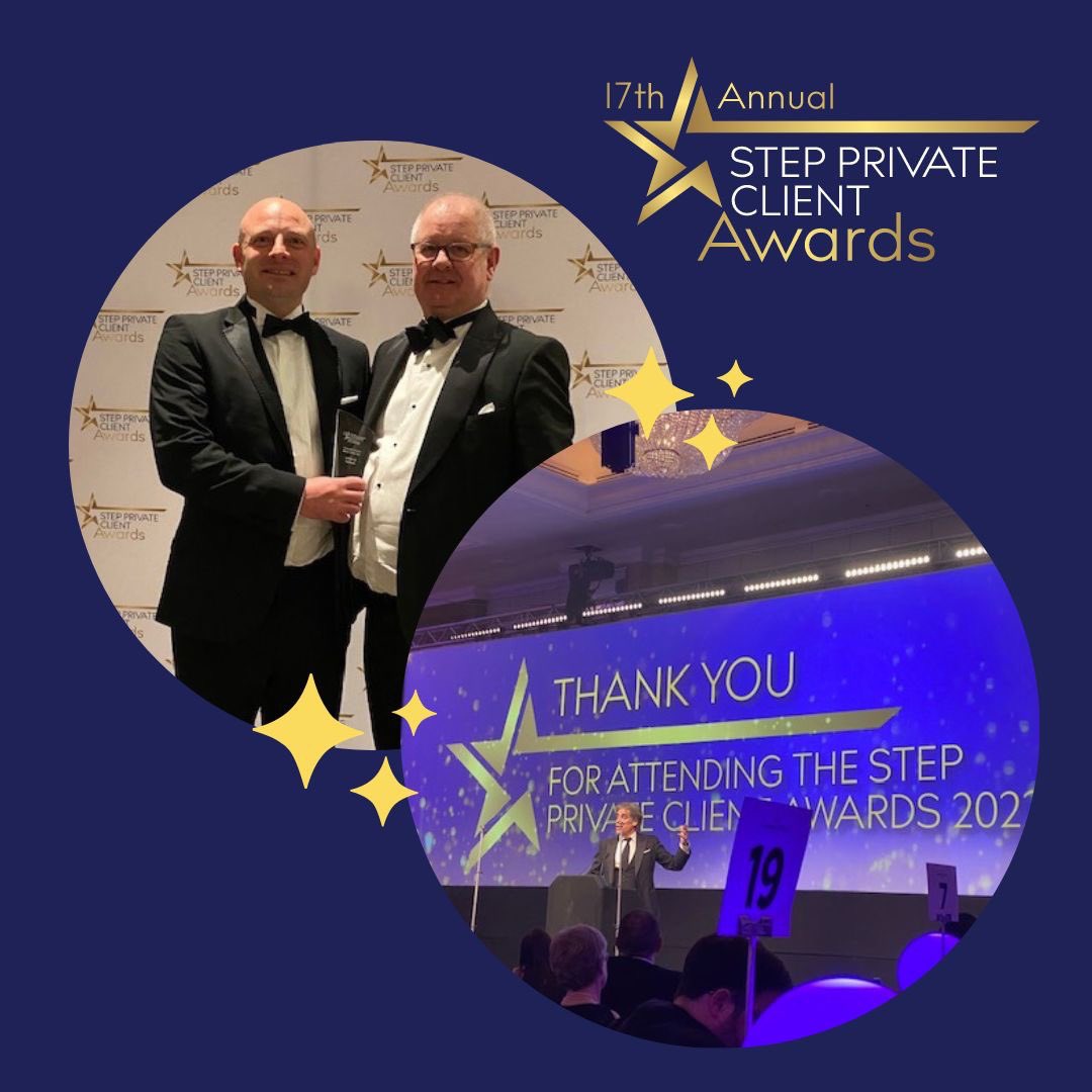 🎉 Oh what a night! We had a fantastic time at the <a href="/STEPSociety/">STEP</a> Private Client Awards last night. We're proud to be named Financial Advisor Team of the Year #STEPPCA 
Reece Biggadike and <a href="/markgdoddCFP/">Mark Dodd</a> lifted the trophy for the team.