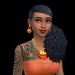 CaptainRosehip's tweet photo. @TheSims Can’t believe nobody mentions Nalani Mahi'ai! She’s so pretty 😍 https://t.co/ABHJnAeElF