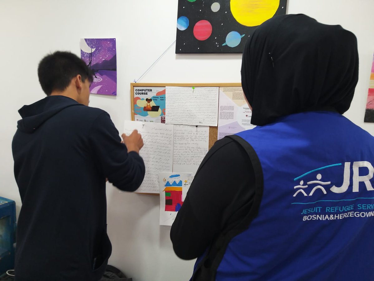 JRSbih's tweet photo. JRS workshop "Lets start from me" about doing good deeds.
Psychosocial workshop, where we learned the determinants of identity, and build stronger self confidence.
Educational workshop about capital cities of countries we go to.
#JRS775 
@jrs_mk @JrsLuxembourg @JRS_Serbia https://t.co/7SZRQSqI3d