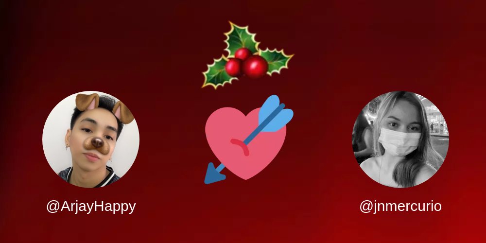 ArjayHappy's tweet photo. My 2023 New Year's Kiss is going to be: @jnmercurio

Find yours at https://t.co/RVuCJUcAVq

⠀ https://t.co/jcUe9XmSGK