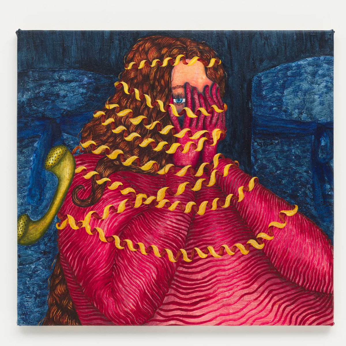 Rachel Ashenden (<a href="/RachelAshenden/">Rachel Ashenden</a>) talks to artist Nell Brookfield (<a href="/Brookfield_Nell/">TopDollaNell</a>) about how her evocative paintings’ capture the strange in the quotidian and unleash the animalistic in the human.

bit.ly/3YpwKoI