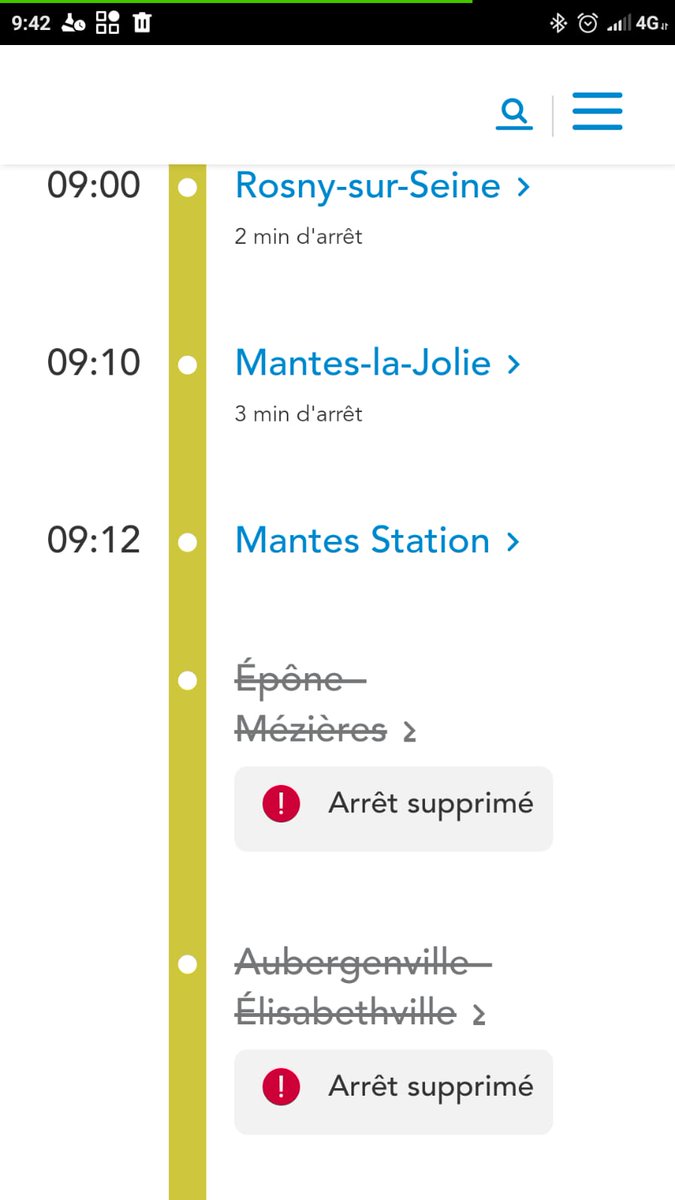 Pageaprespage's tweet photo. @LIGNEJ_SNCF Est-ce qu'il y a possibilité de faire une réclamation ou qq chose? Sur l'app Mantes St. est bien affiché. Le navigo de mon conjoint ne va pas à Paris, Il va devoir prendre un billet pr Aubergenville à ses frais, et si en + entre temps il ne se fait pas verbaliser...Merci d'avance https://t.co/rCqbxA0r7n