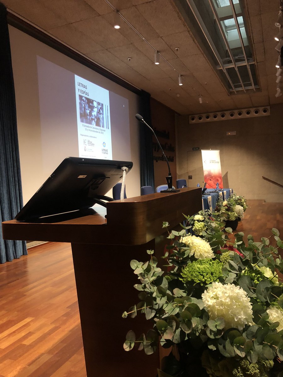 Todo preparado para la segunda sesión de las II Jornadas “Letras y Espías”