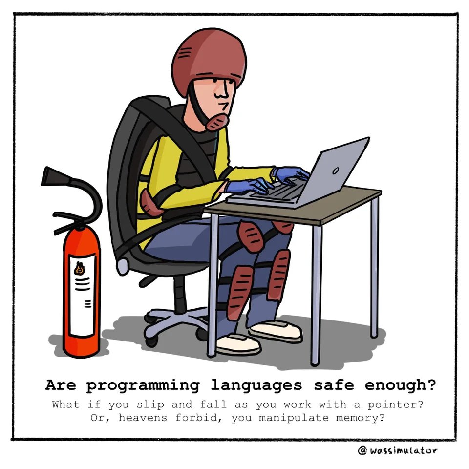 BlueHexSoftware's tweet image. Memory is probably the most dangerous thing you can play with 😅

 #programmerhumor #programmer #programmingmemes #programming #coding #programmerlife #developer #coder #computerscience #python #codingmemes #codinglife #coderlife #programmers  

credit @wassimulator