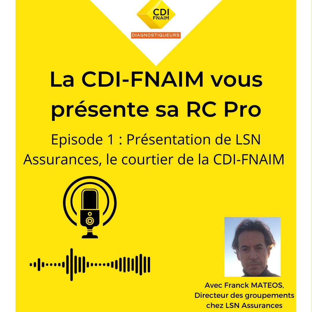FederationCDI's tweet photo. [La @CdiFnaim vous présente sa #RCPro]

@FranckMatéos, explique pourquoi LSN Assurances est devenu courtier de la CDI-FNAIM.

🔶 La CDI-FNAIM, le syndicat qui défend les #diagnostiqueurs immobilier.
Pour voir la vidéo : https://t.co/BawrexVFWW
#dpe #logement #assurancepro https://t.co/AMeUDtdryH