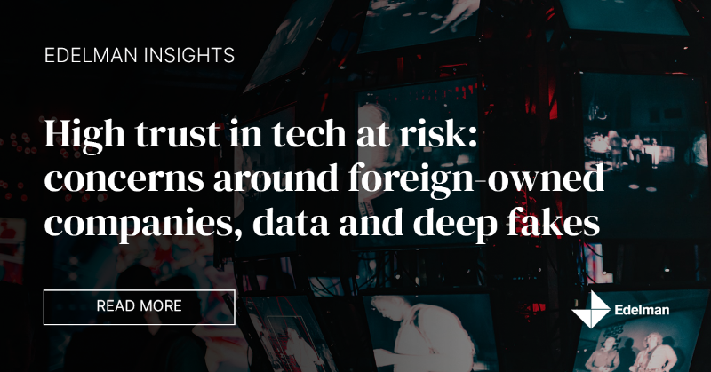 EdelmanUK's tweet photo. Increasingly, there is hope that the technology sector can solve humanity's greatest challenges.

@Satdayal, Executive Director, Technology, takes a look at why this optimism is stronger in developing versus developed markets. What can be done for the good of tech?