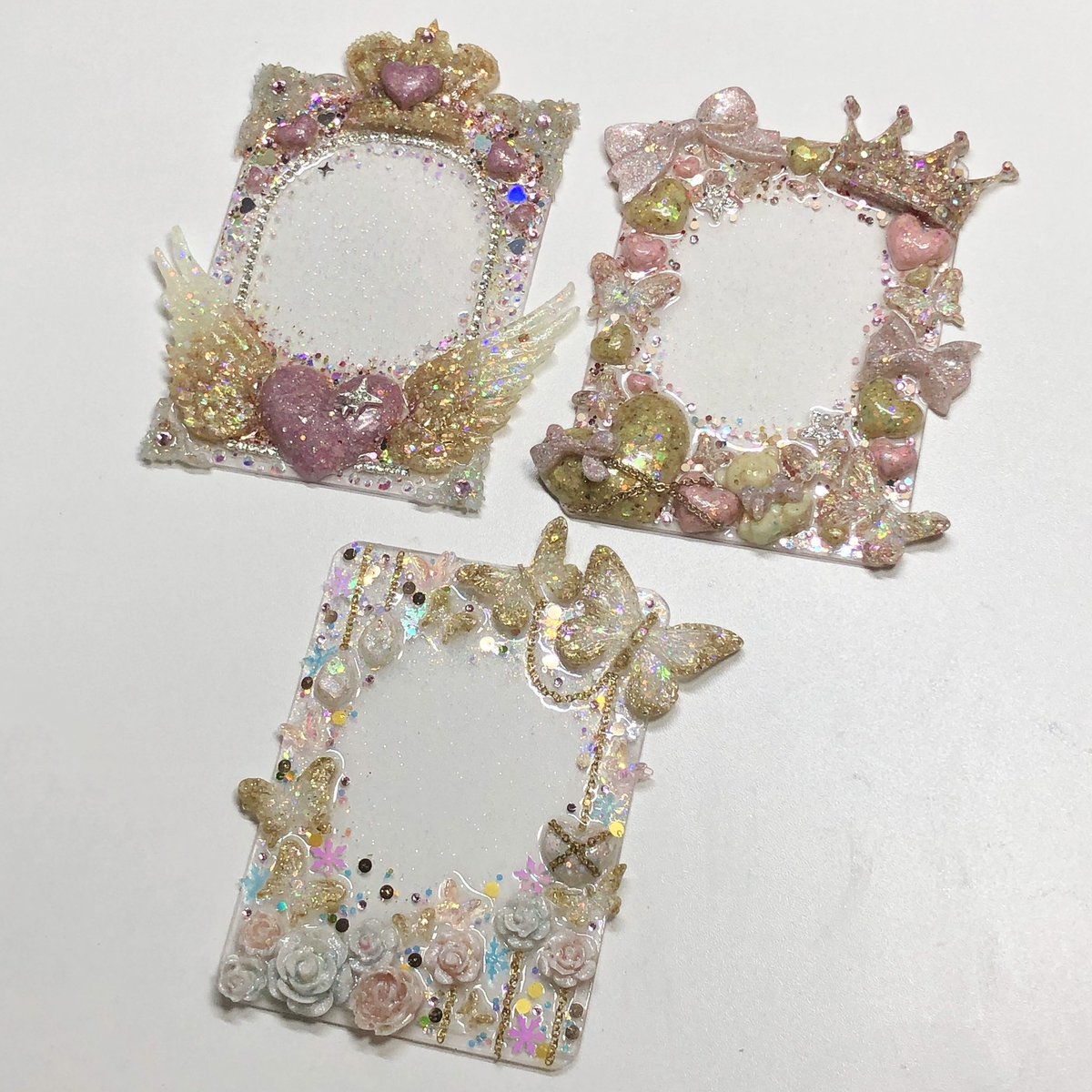 PPLGBTph's tweet photo. (pls help rt 🙈)
super excited to reveal pt. 1 of my holiday toploader collection! 💕
inspired by the baroque era, I created a gold and pastel festive extravaganza 🤩 will be updating this thread with more pics and videos :)
claiming will be on sunday at 3pm!
#PPLGBTDesigns https://t.co/rt42vC2VfY