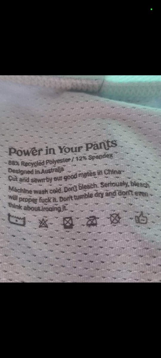 MartinMonis's tweet photo. @knobbyunderwear I see the message on "care" mesage on the knobby have changed ahaha! https://t.co/9kSXTNqPnr