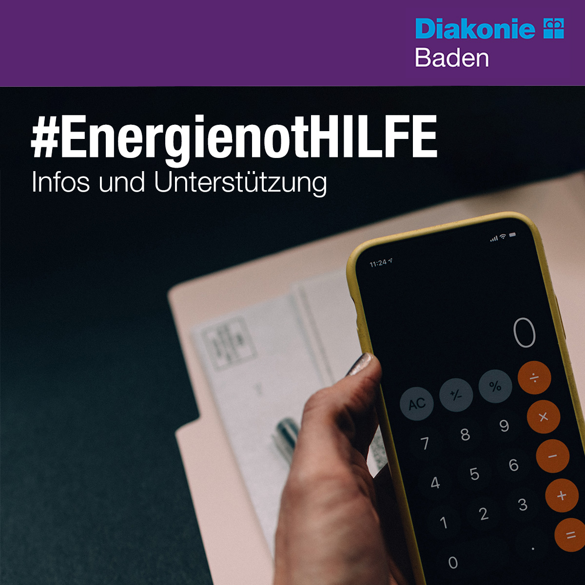 Wer bekommt eine #EnergienotHILFE? Was muss man beachten und welche Unterlagen braucht es dafür? In einem Leitfaden für Antragstellende haben wir die wichtigsten Fragen und Antworten zur Energienothilfe aufgelistet: diakonie-baden.de/verband/spende…
<a href="/ekiba/">EKIBA</a> 
#energie #winter #wärme