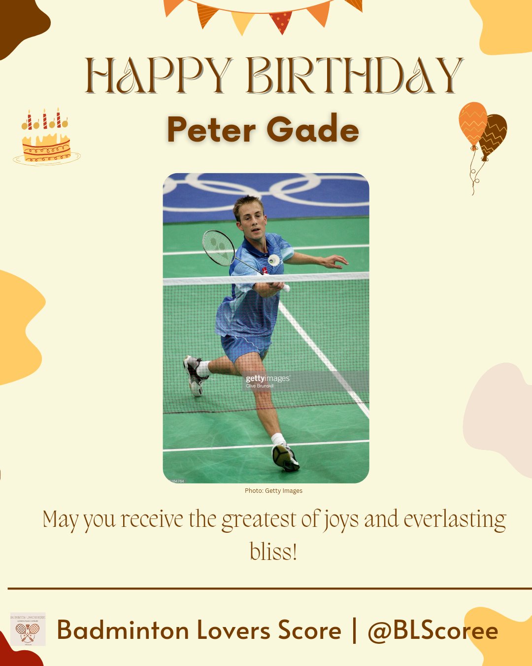 Happy Birthday, Peter Gade!  May you receive the greatest of joys and everlasting bliss!  