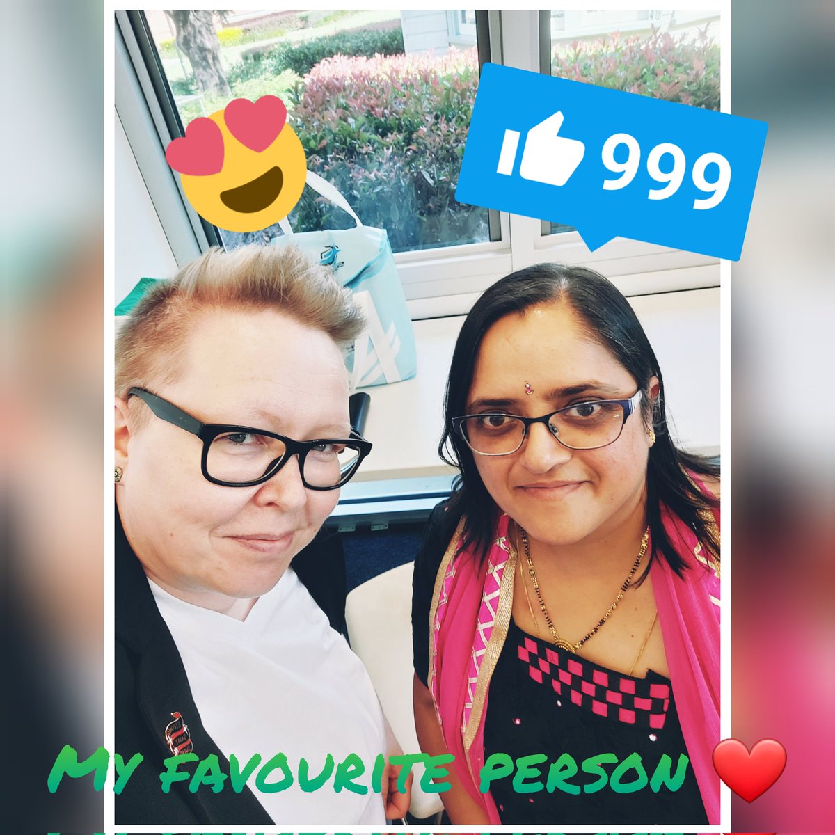 NiinaIn3D's tweet photo. Look who I ran into at @westernsydneyu, one of my favourite people in the world @manishadayalphd !! Nothing but love for this one. #phdlife #BestSupervisor #TeacherForLife https://t.co/7jXXexT3RG